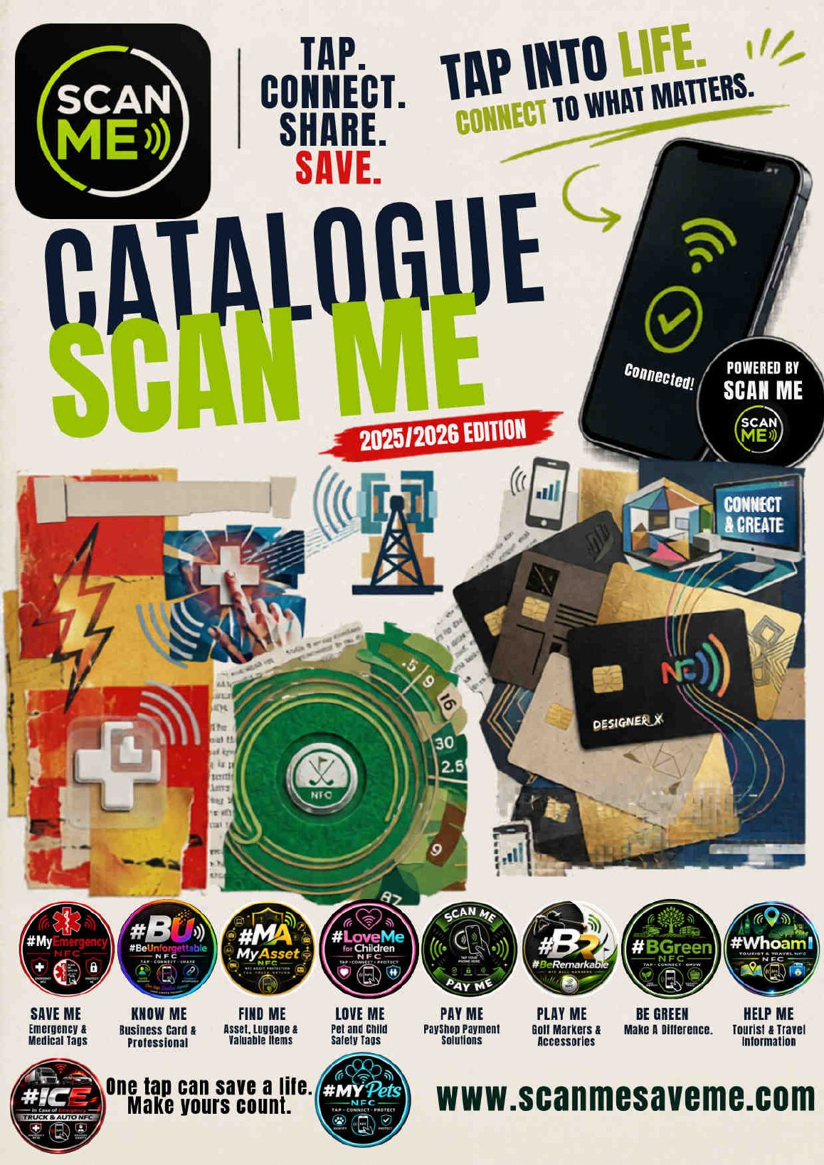 Scan Me Save Me — 2025/2026 Catalogue